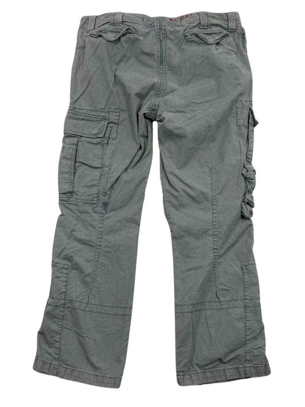 MASSIVE PRICE GOUGE 🚨‼️ Polo Ralph Lauren Vintage Gray Cargo Pants - Picture 4 of 6
